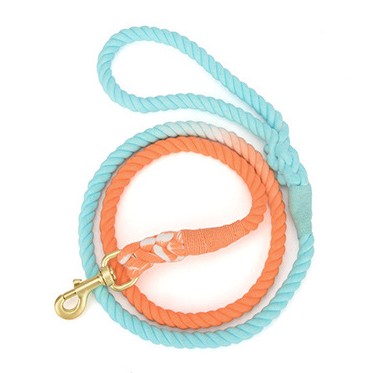 Sunset Wave Tie Dye Dog Leash - Glow Pups