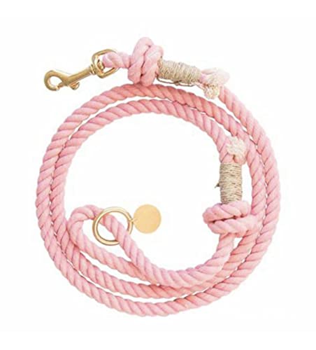 Light Pink Boho Chic Style Leash - Glow Pups