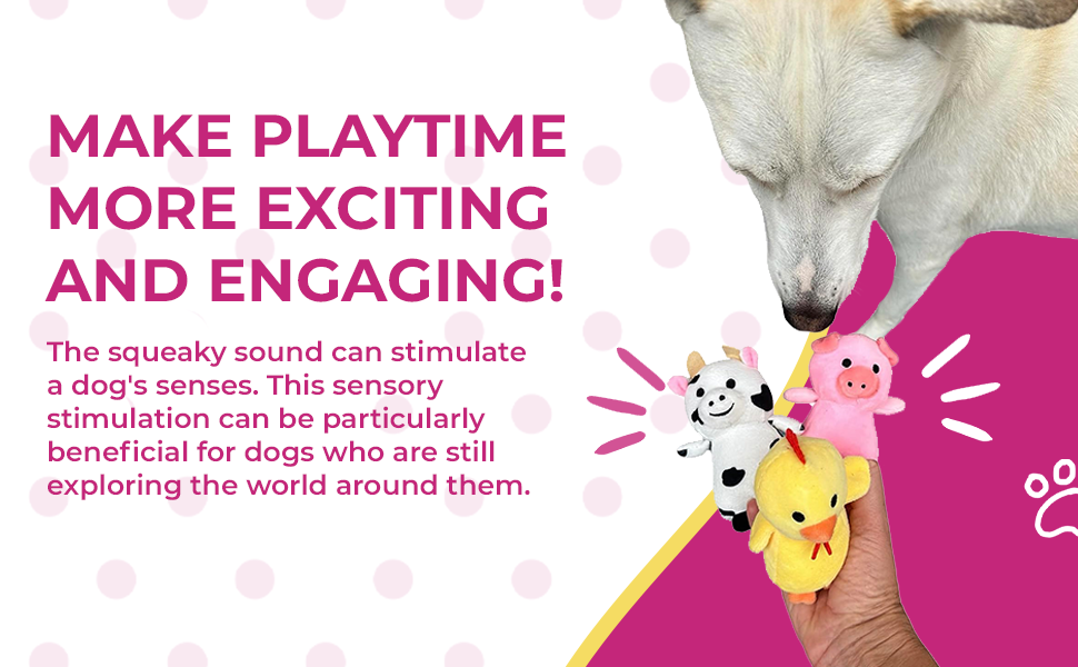 Hide & Seek Barnyard Adventure Dog Toy - Glow Pups