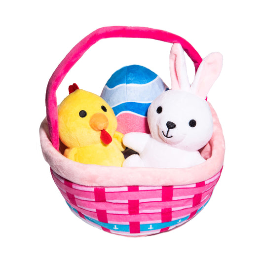 Easter Basket Dog Toy - Glow Pups