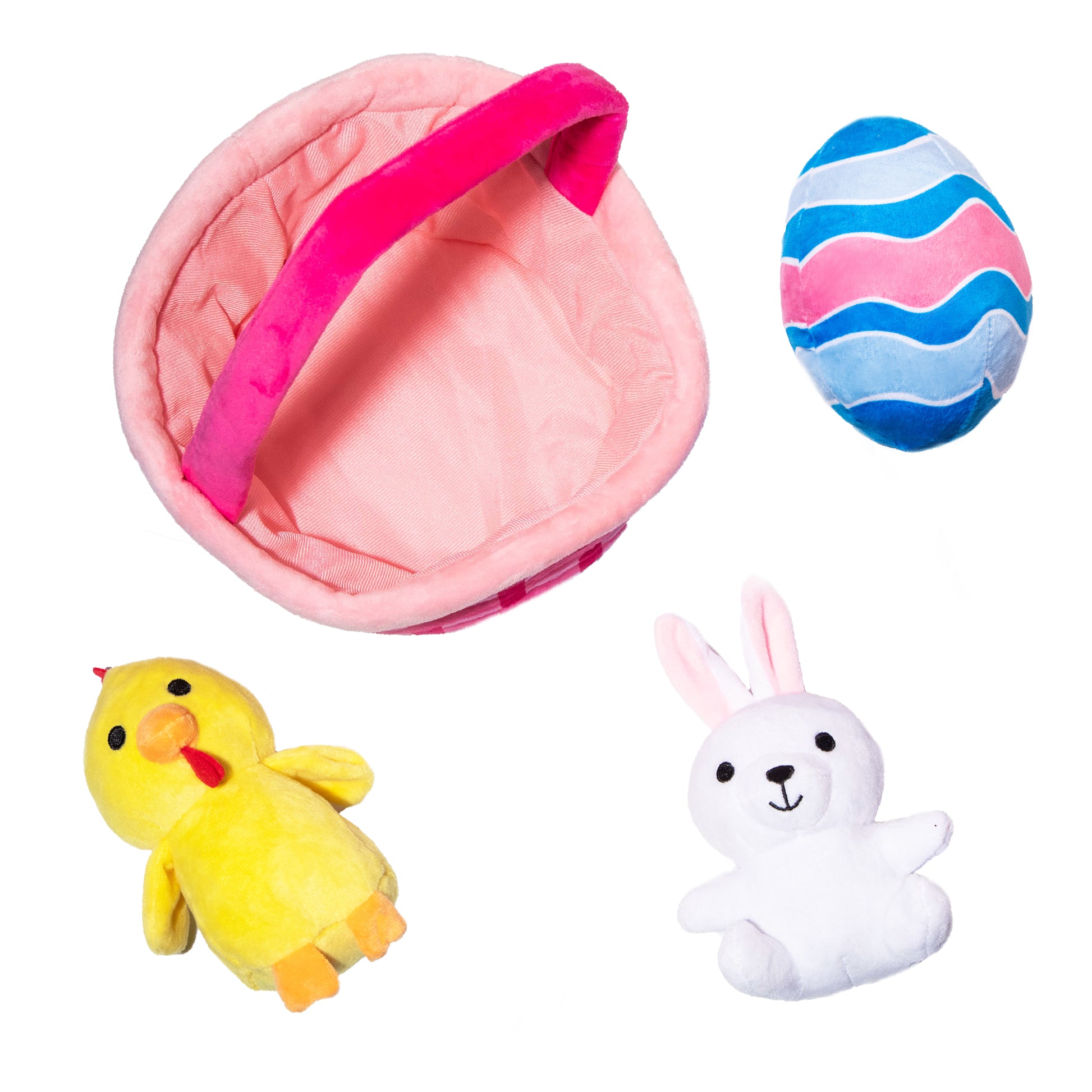 Easter Basket Dog Toy - Glow Pups