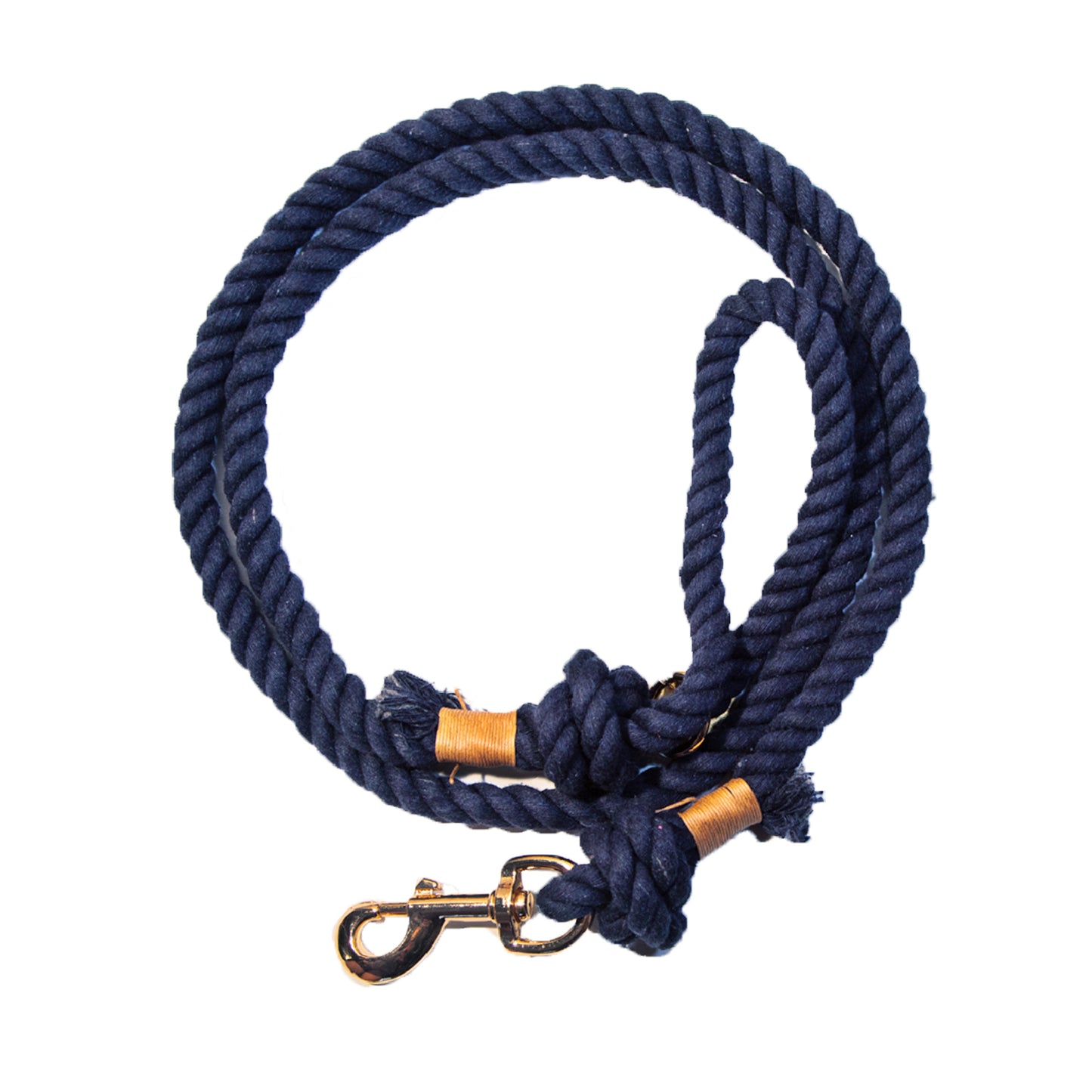 Navy Blue Boho Chic Style Leash - Glow Pups