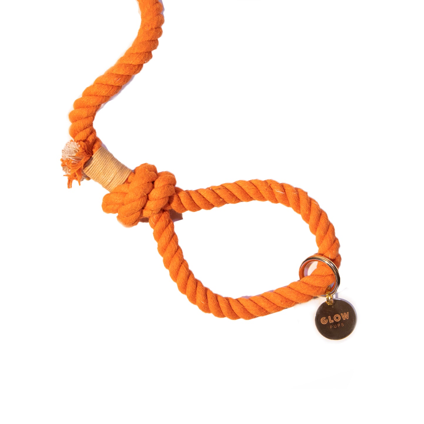 Orange Boho Chic Style Leash - Glow Pups