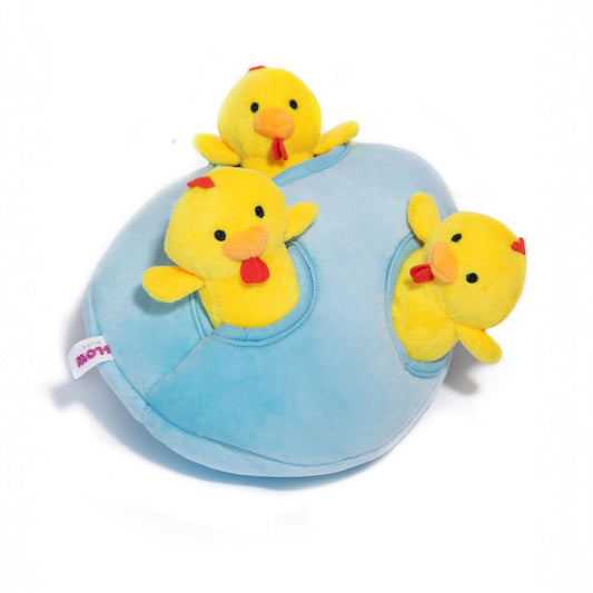Burrow Chicken in Egg Dog Toys - Glow Pups