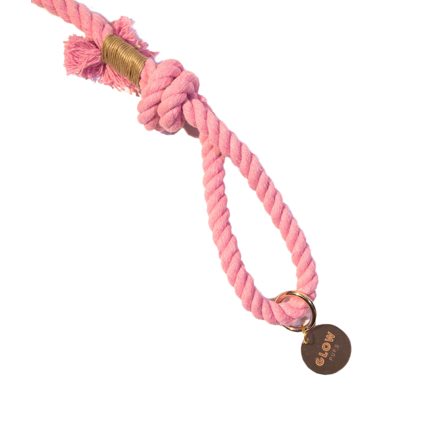 Light Pink Boho Chic Style Leash - Glow Pups