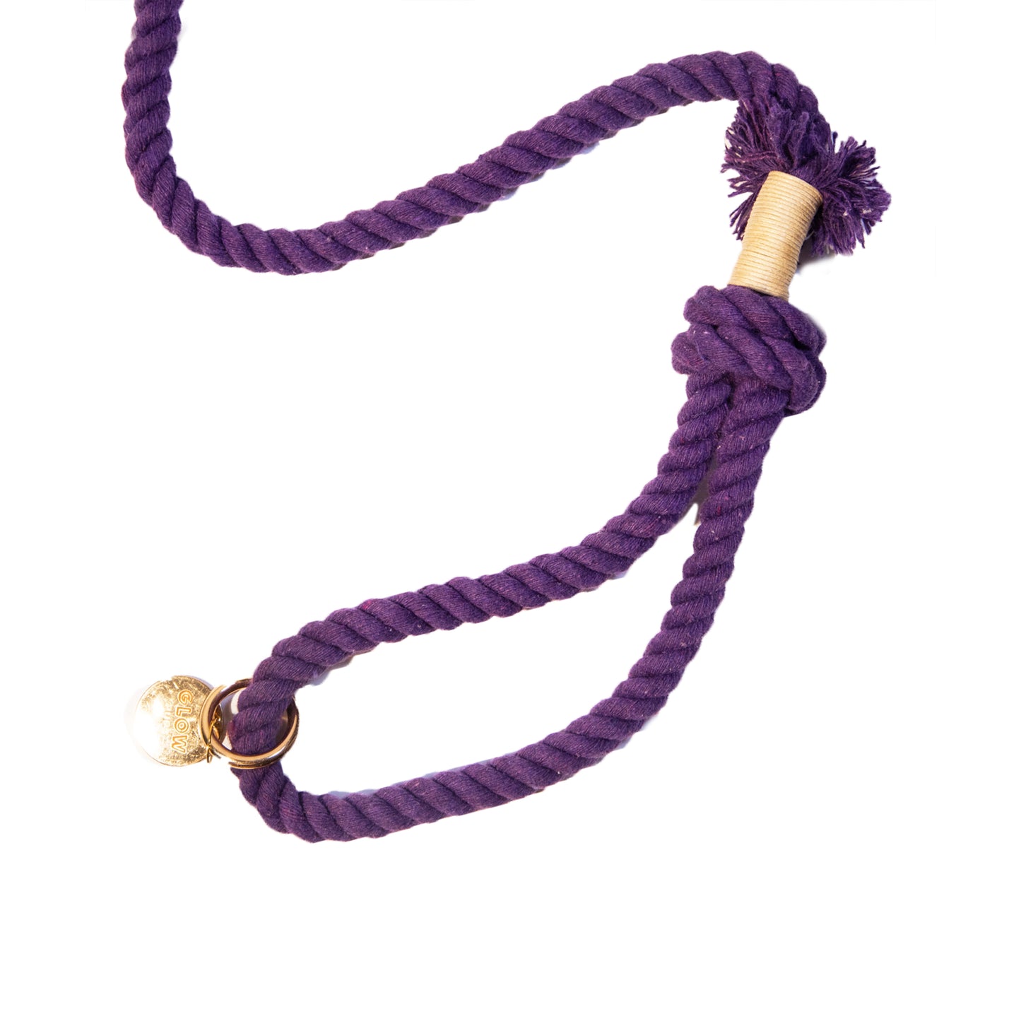 Purple Boho Chic Style Leash - Glow Pups