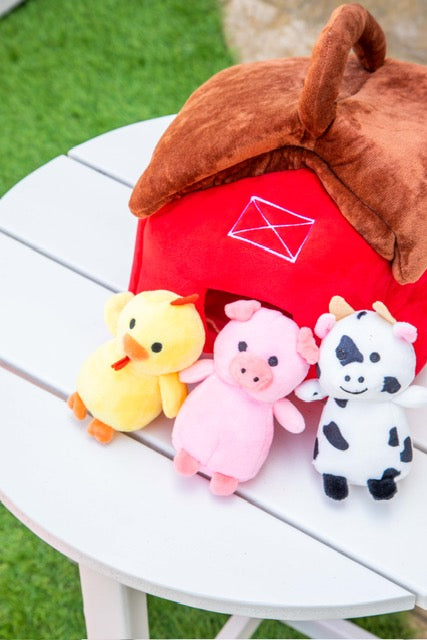 Hide & Seek Barnyard Adventure Dog Toy - Glow Pups