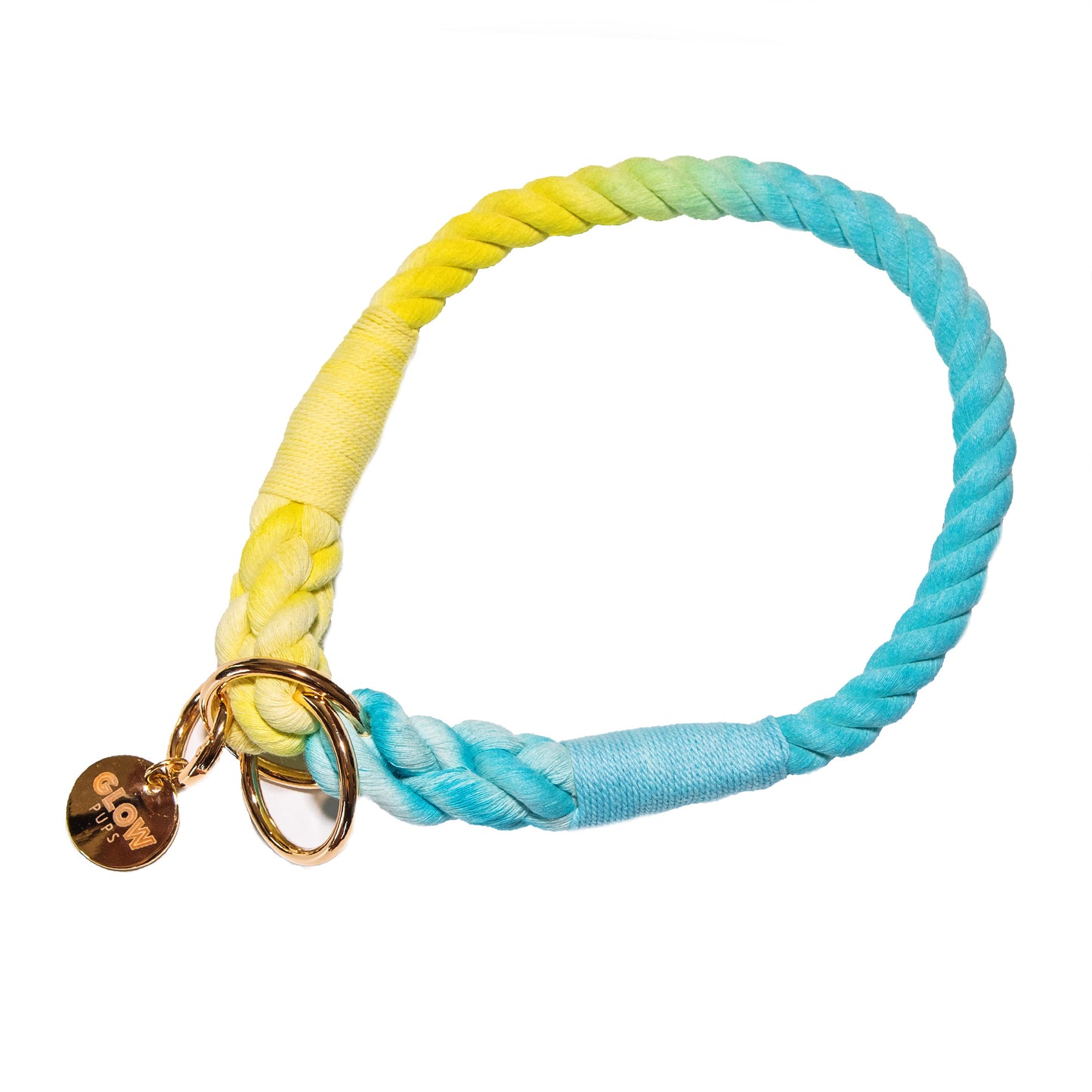 Sunshine Waves Tie Dye Slip Collar - Glow Pups