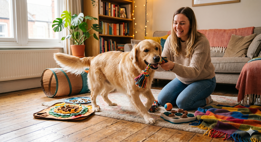 How to Keep Your Dog Active Indoors