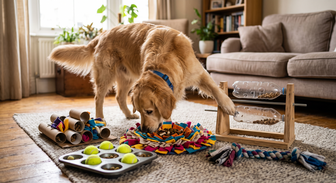DIY Games to Keep Your Dog Entertained