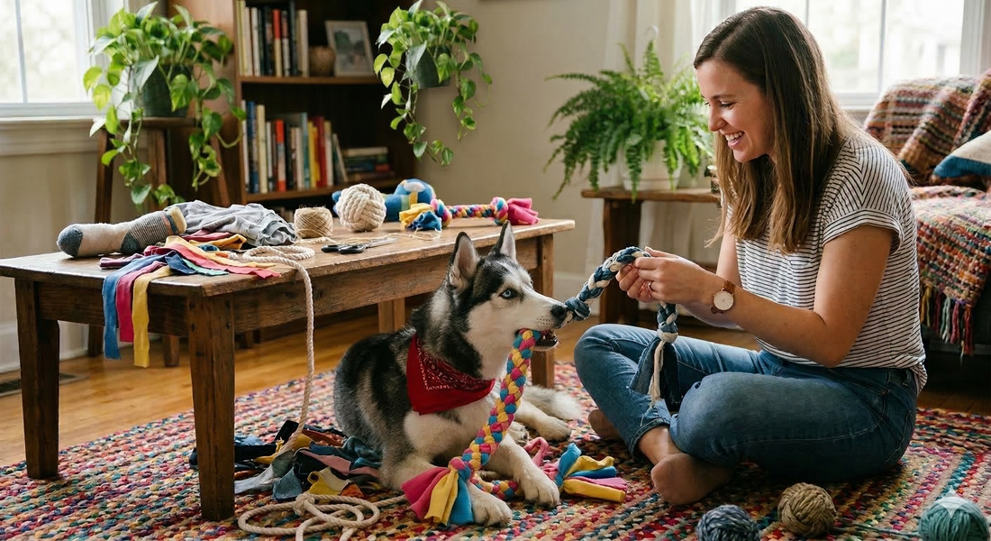 DIY Dog Toys You Can Make at Home