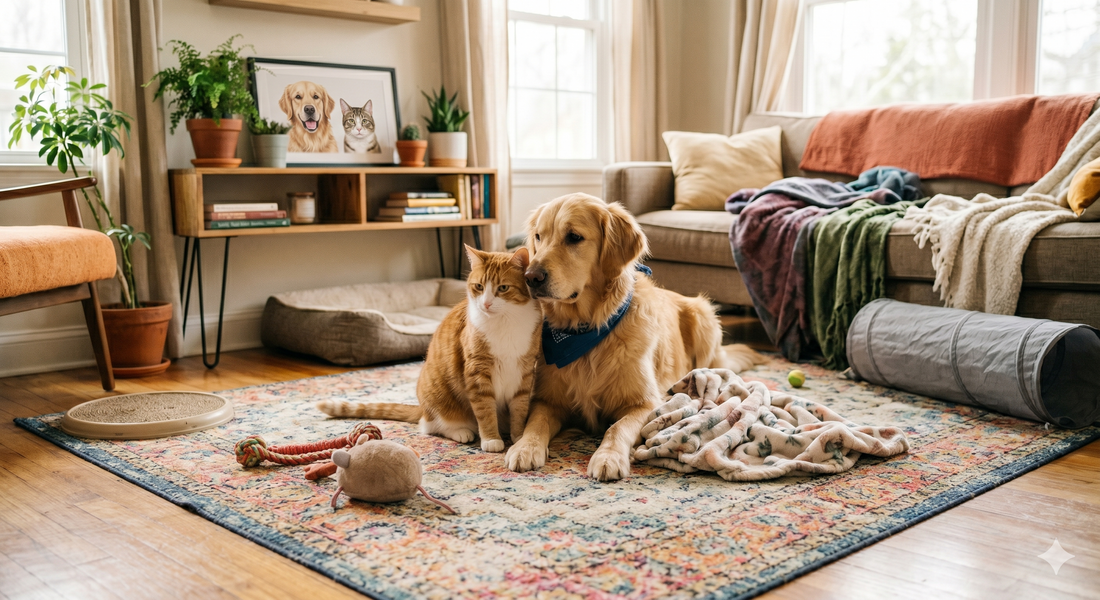 The Perfect Pair: Living with Dogs and Cats