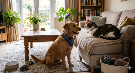 “Bark Meets Meow: Adventures in a Multi-Pet Home”