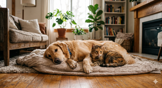 Furry Friends Forever: Life with Dogs and Cats