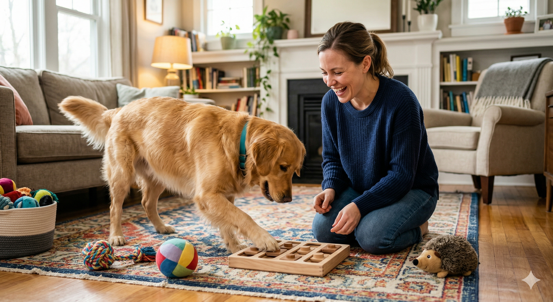 Fun Games to Play with Your Dog Indoors