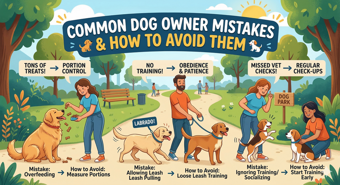 Common Dog Owner Mistakes and How to Avoid Them
