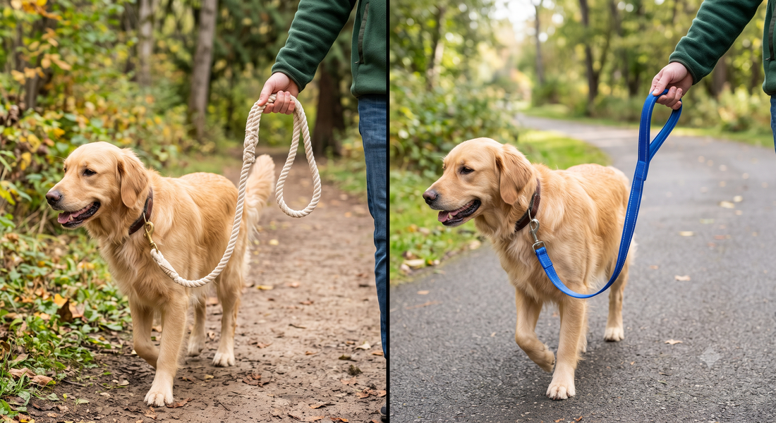 Cotton Rope vs. Nylon Dog Leashes: Which Is Better?