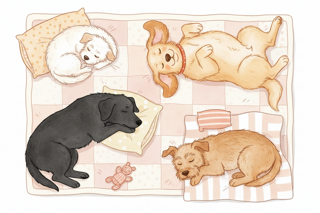 What Your Dog’s Sleeping Position Says About Them