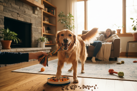 Games to Play with Your Dog Without Leaving Home