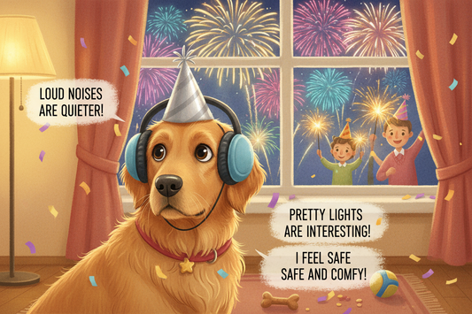 How Dogs Experience New Year Celebrations