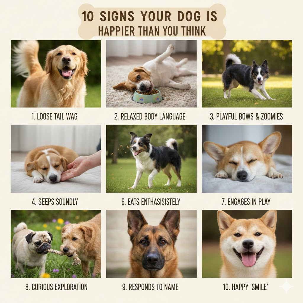 10 Signs Your Dog Is Happier Than You Think