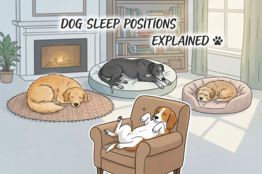 What Your Dog’s Sleeping Position Says About Them