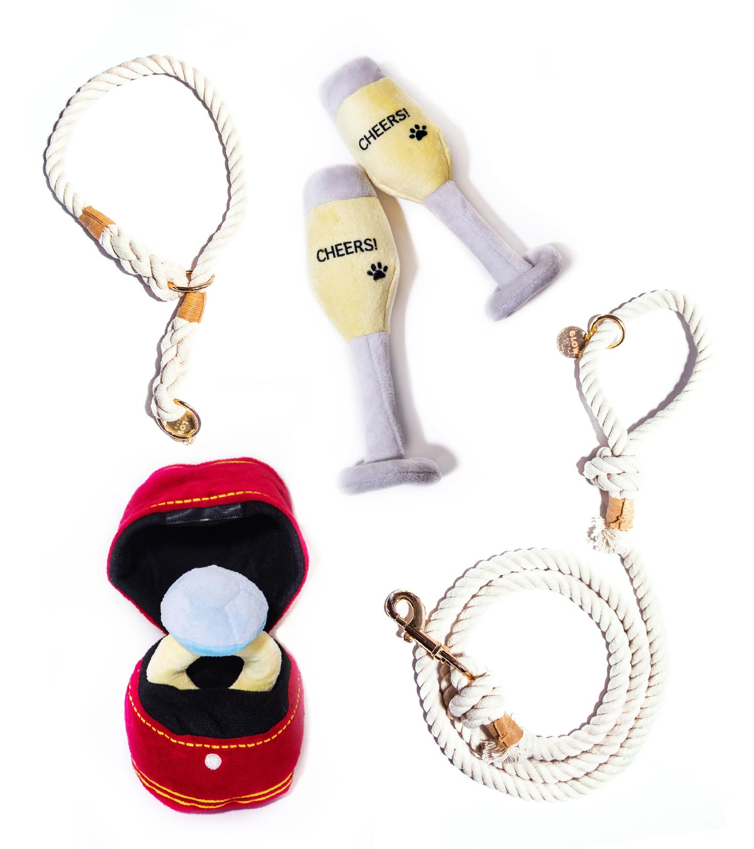 Wedding Collection: Dog Toys, Leashes and Collars