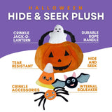 Halloween Jack O Lantern Hide and Seek Dog Toy - Glow Pups by Glow Pups
