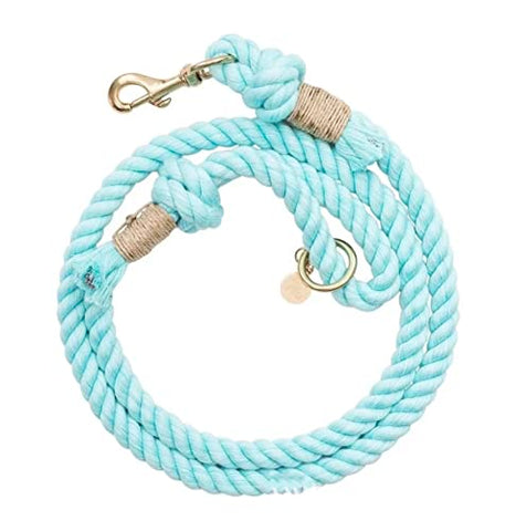 Sea Blue Rope Leash