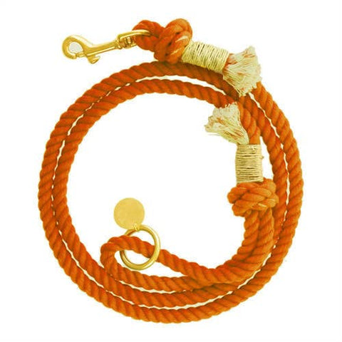 Orange Rope Leash