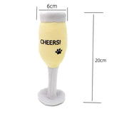 Squeaky Fun Alcohol Parody Dog Toys by Glow Pups