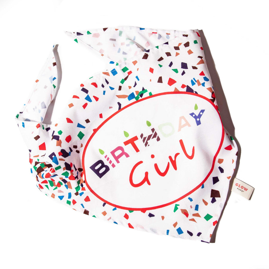 Birthday Bandanas - Stylish Dog Accessories - Glow Pups by Glow Pups