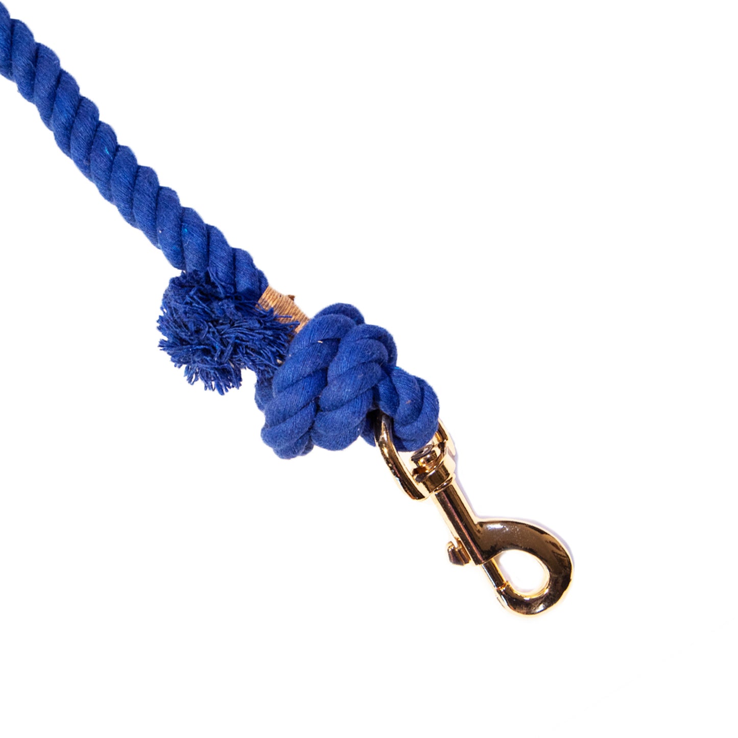 Blue Boho Chic Ombre Rope Leash