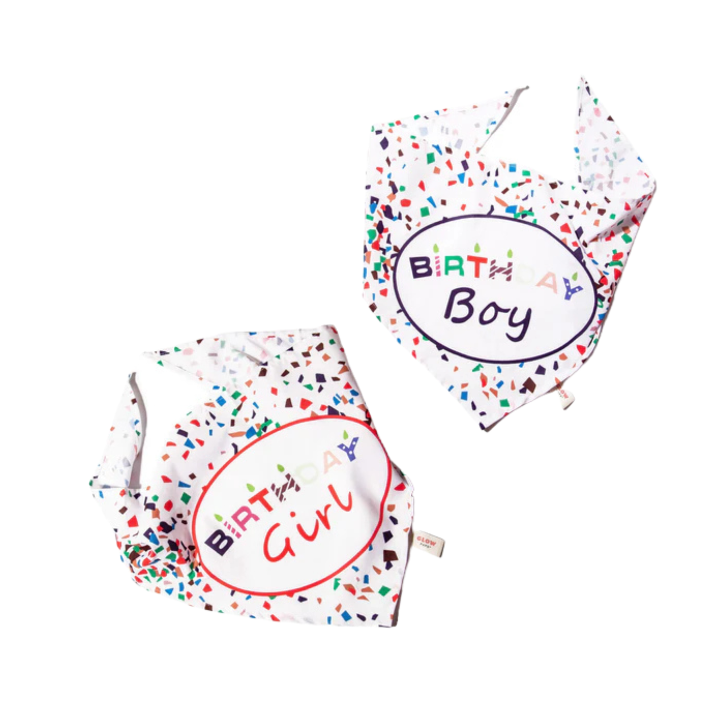 Birthday Bandanas - Stylish Dog Accessories - Glow Pups by Glow Pups