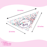 Birthday Bandanas - Stylish Dog Accessories - Glow Pups by Glow Pups