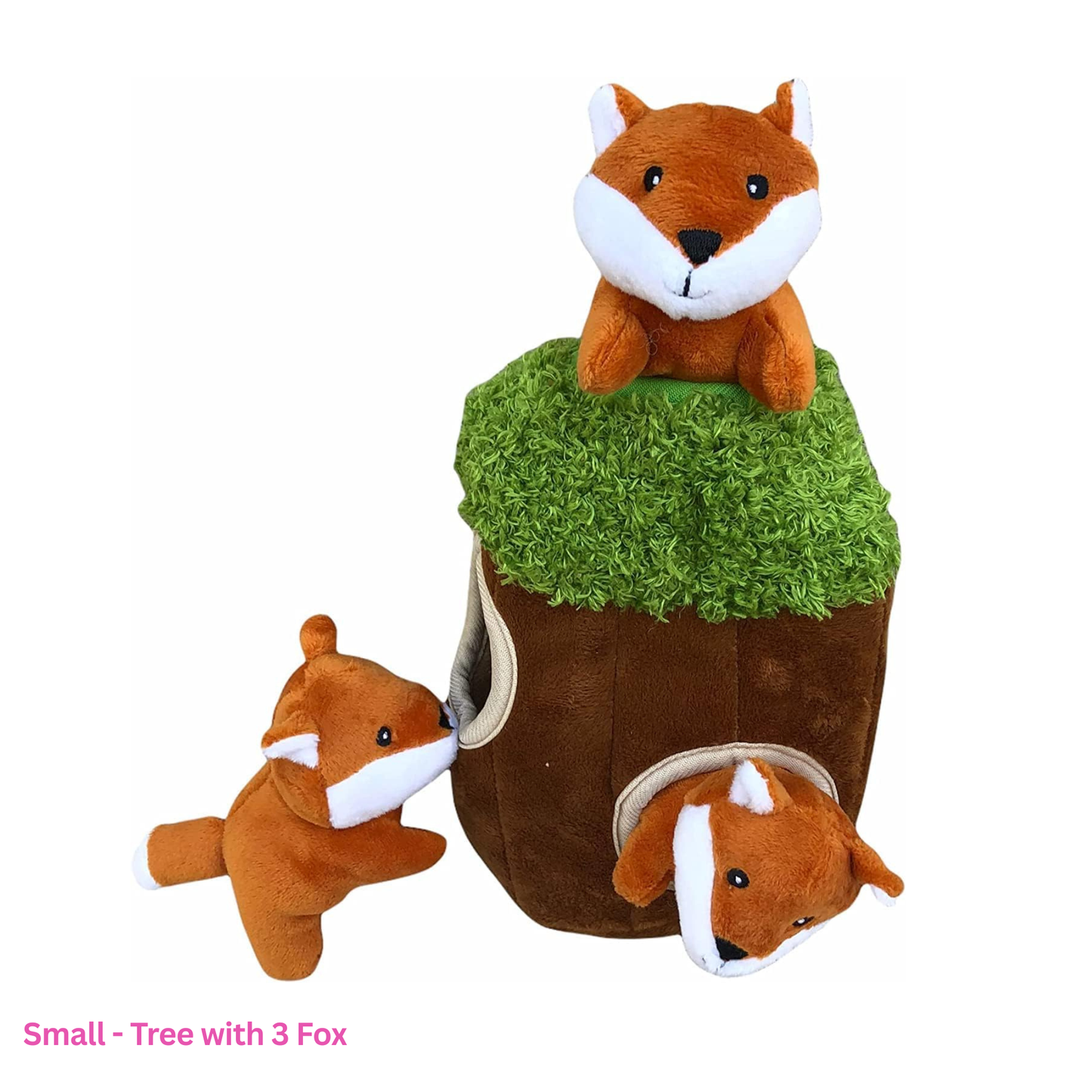 Hide and Seek Tree with Animals - Dog Toy (Different Designs and Sizes)