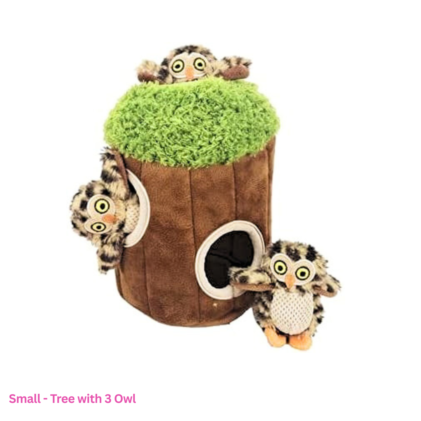 Hide and Seek Tree with Animals - Dog Toy (Different Designs and Sizes)