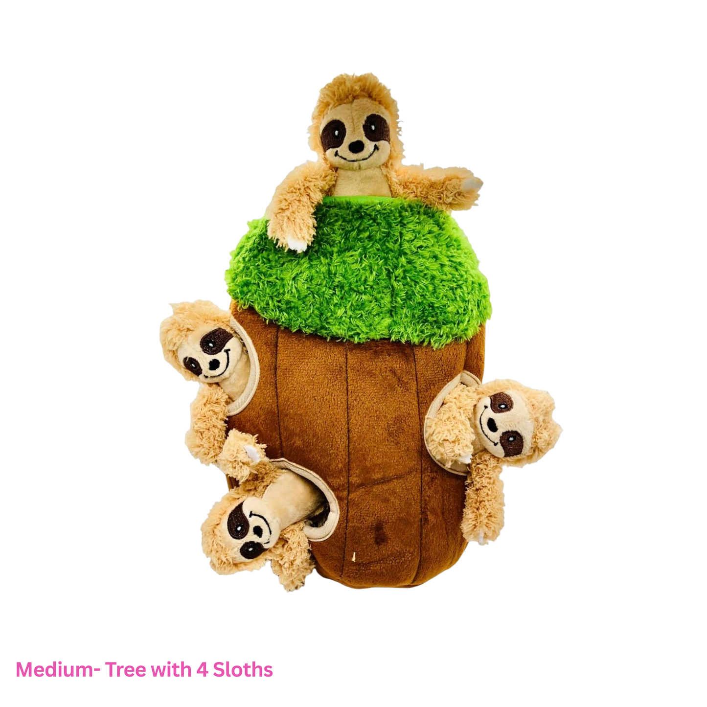 Hide and Seek Tree with Animals - Dog Toy (Different Designs and Sizes)
