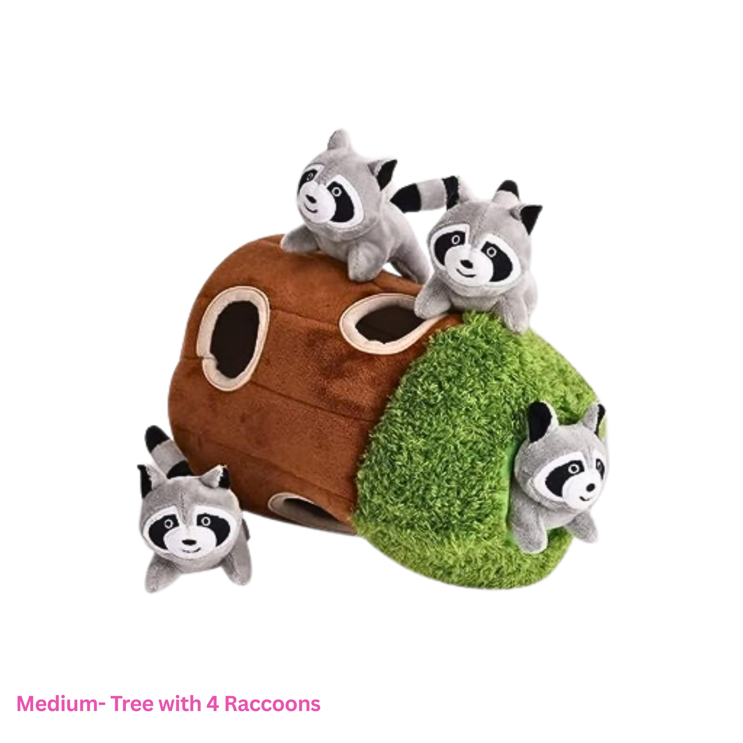 Hide and Seek Tree with Animals - Dog Toy (Different Designs and Sizes)