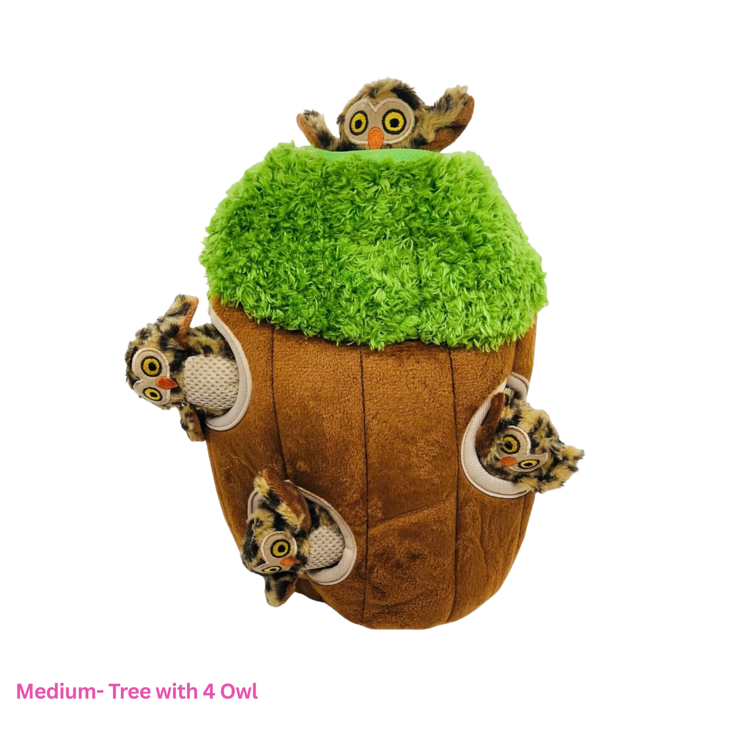 Hide and Seek Tree with Animals - Dog Toy (Different Designs and Sizes)