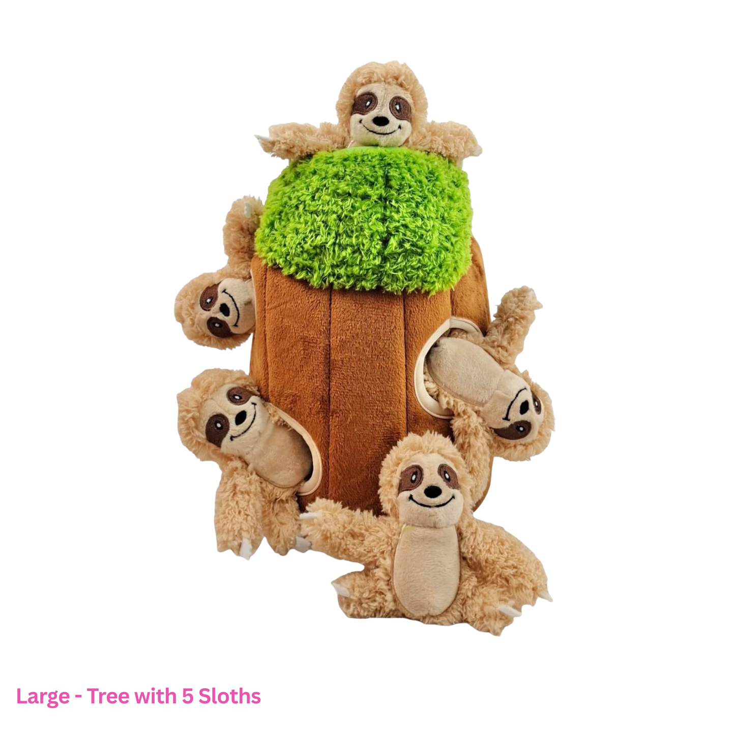 Hide and Seek Tree with Animals - Dog Toy (Different Designs and Sizes)