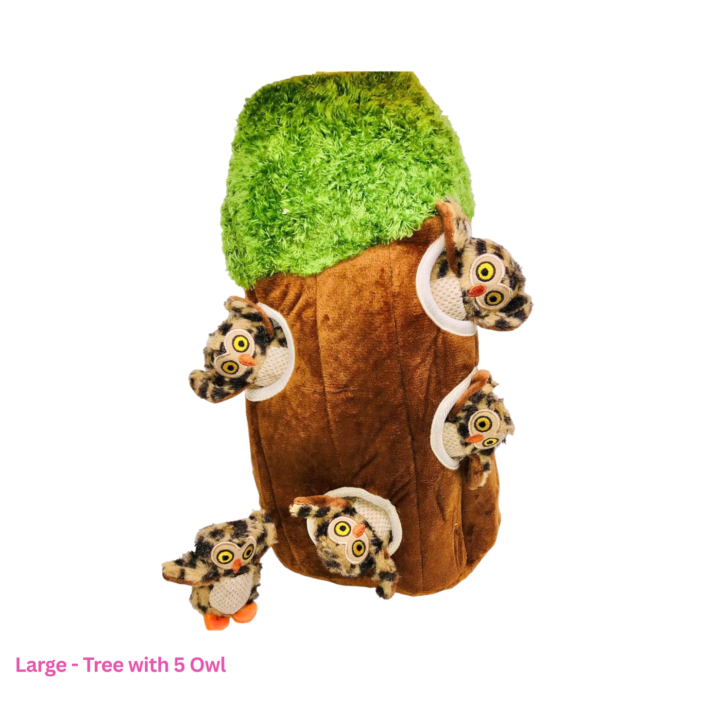 Hide and Seek Tree with Animals - Dog Toy (Different Designs and Sizes)