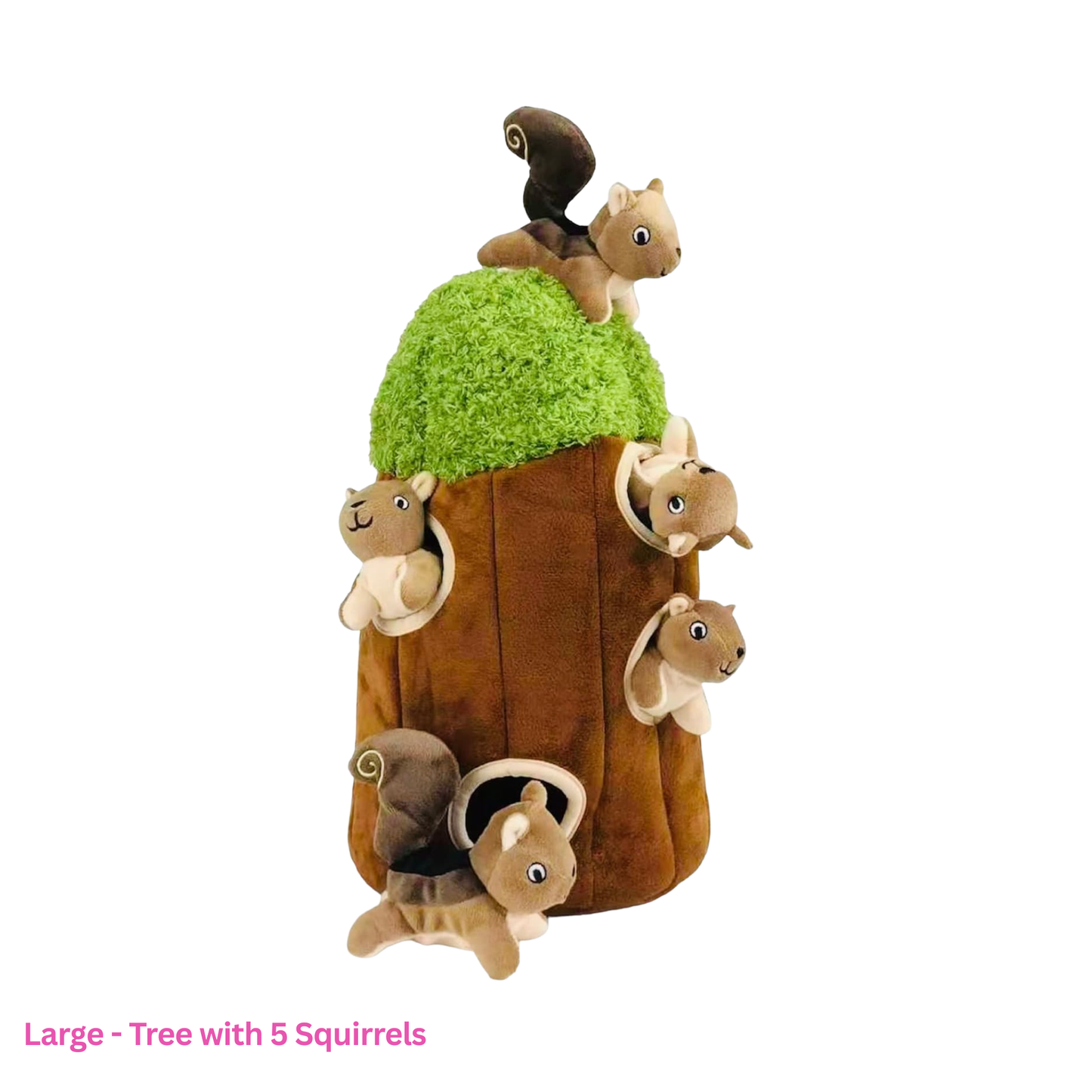 Hide and Seek Tree with Animals - Dog Toy (Different Designs and Sizes)
