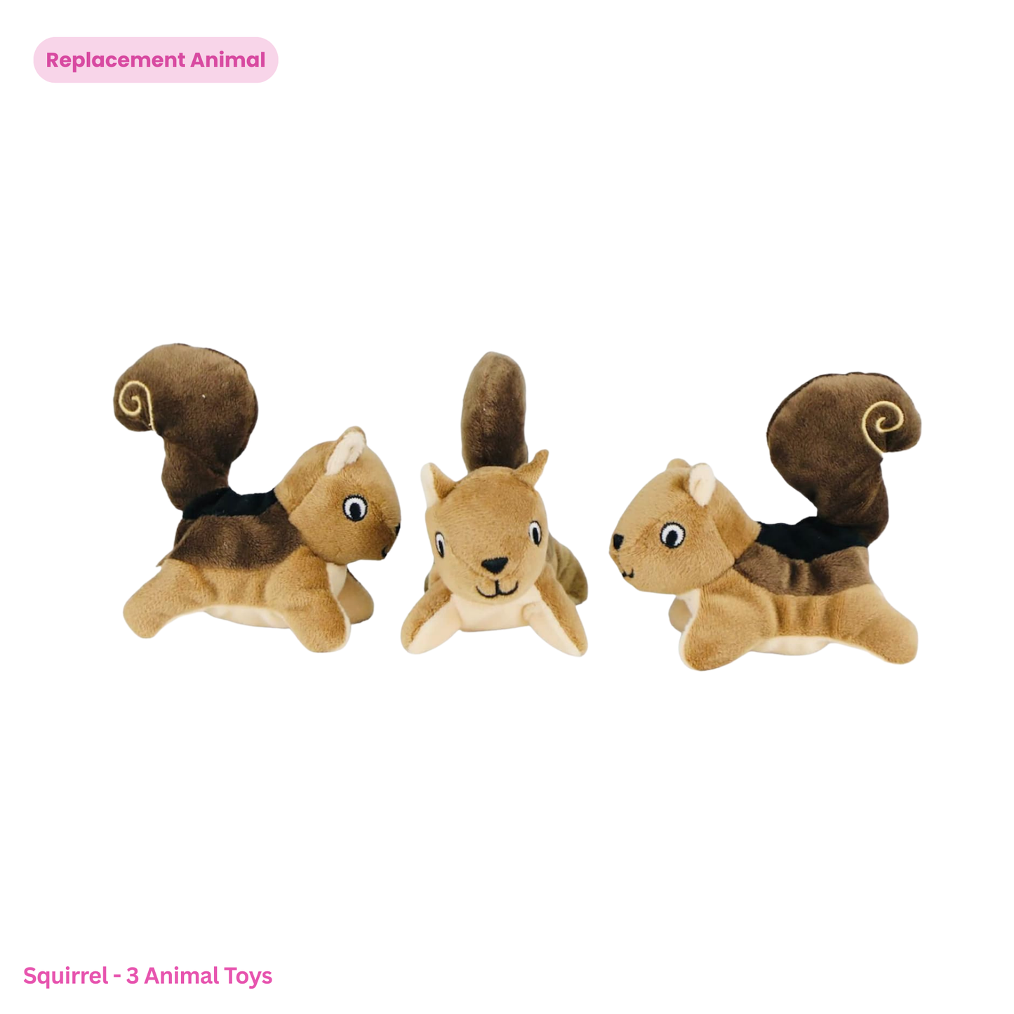 Hide and Seek Tree with Animals - Dog Toy (Different Designs and Sizes)