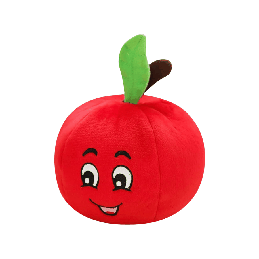 Tomato Squeaky Dog Toy - Glow Pups by Glow Pups