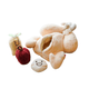 Squeaky Stuffed Chicken Dog Toy - Glow Pups by Glow Pups