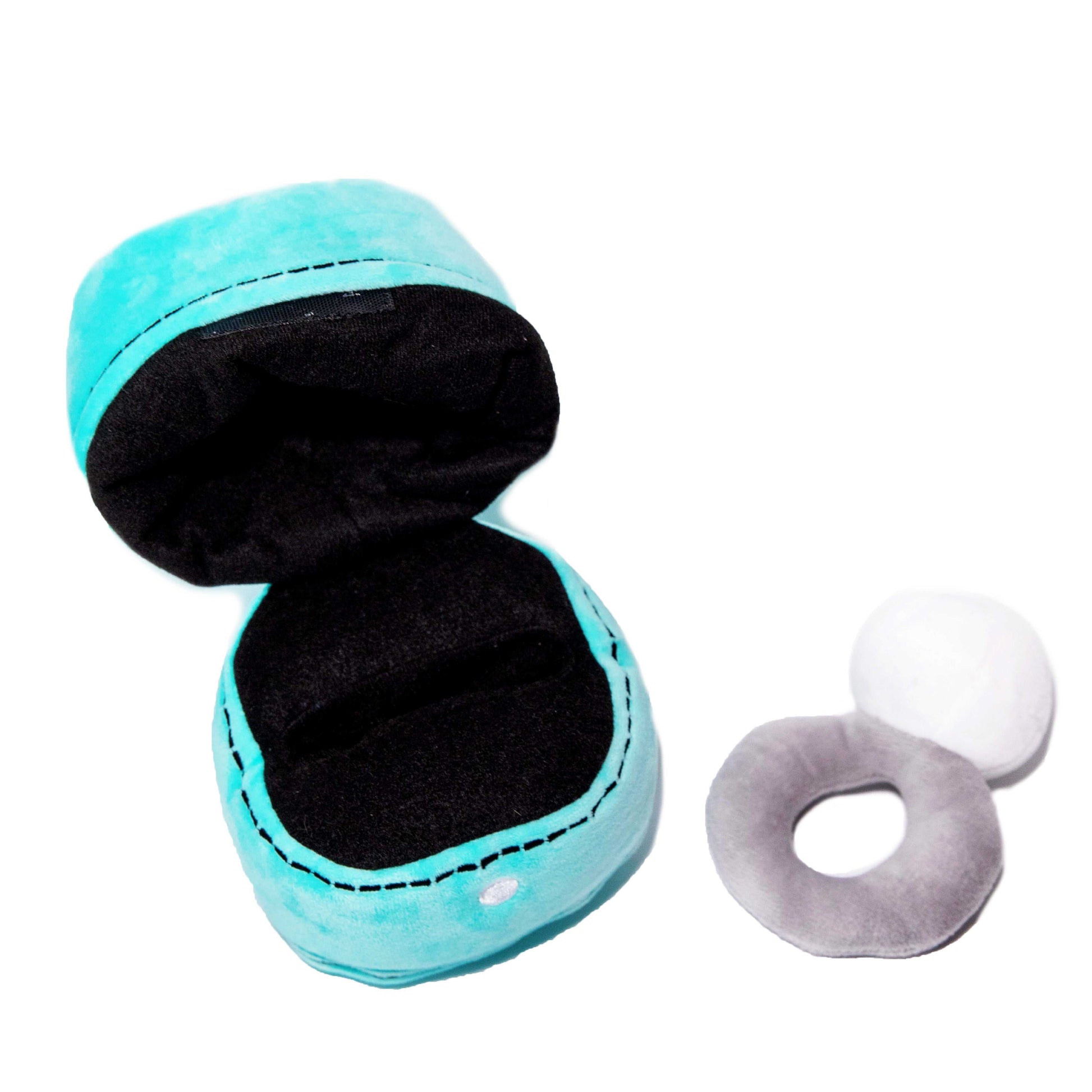 Squeaky Engagement Ring Dog Toy - Glow Pups by Glow Pups