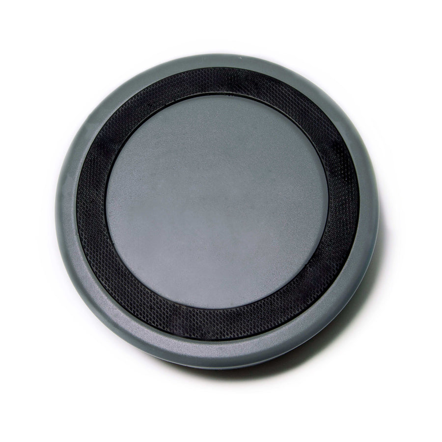 Grey Stainless Steel Dog Bowl Vacuum Insulated Keeps Water Cool No Slip No Tip Design Available In 32oz And 64oz by Glow Pups