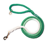 Green and White Tie Dye Dog Leash - Glow Pups by Glow Pups