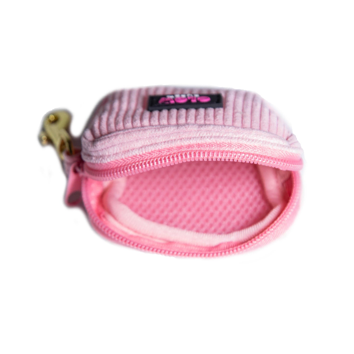 Light Pink Dog Waste Bag Holder by Glow Pups